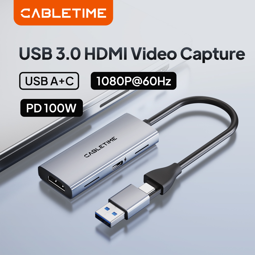 Home Cinema Usb - CABLETIME USB 3.0 HDMI 비디오 캡처