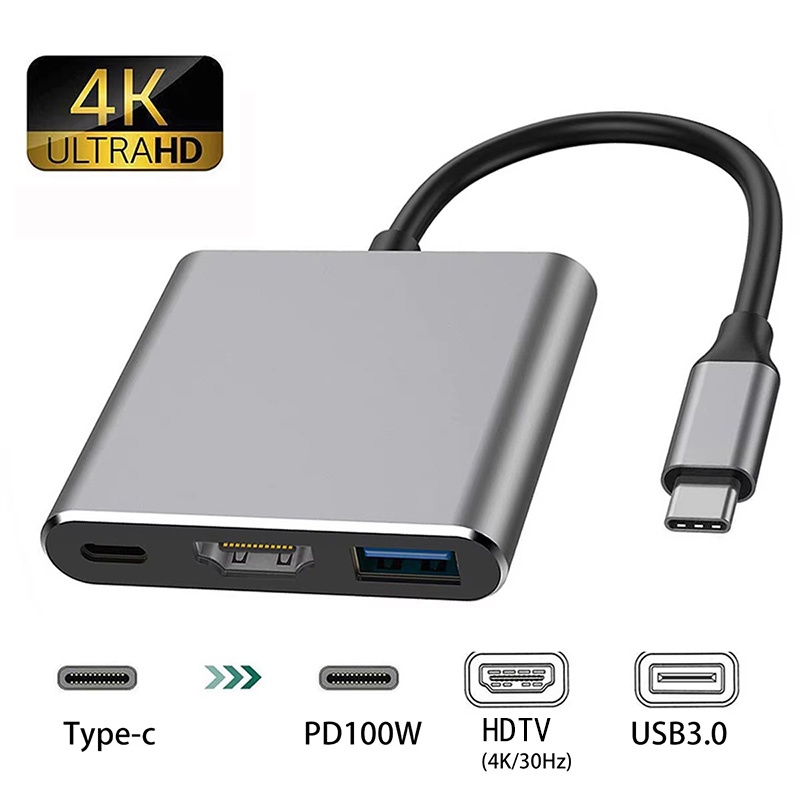 Home Cinema Usb - USB-C to HDMI 호환 3 in