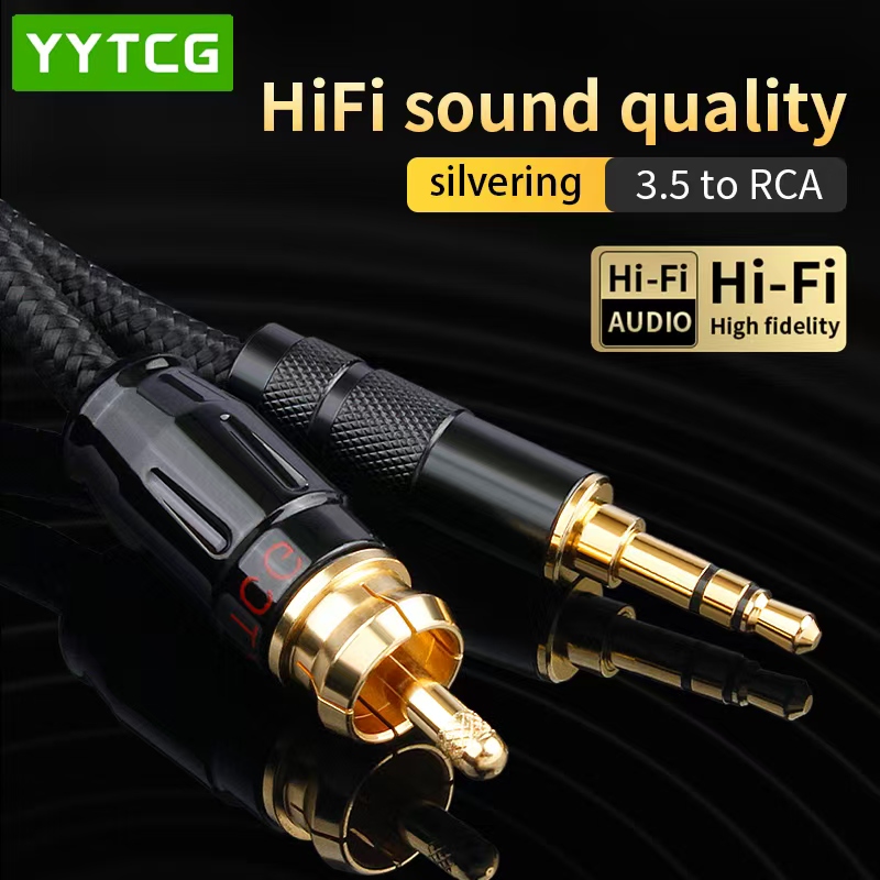 Home Cinema Heos - YYTCG SPDIF 동축 케이블 HIFI 3.5mm