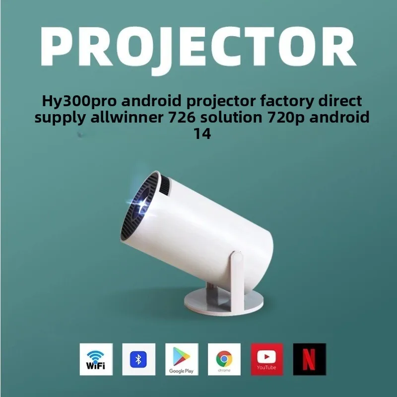 Home Cinema Usa - HY300Pro 휴대용 4K HD 프로젝터 블루투스