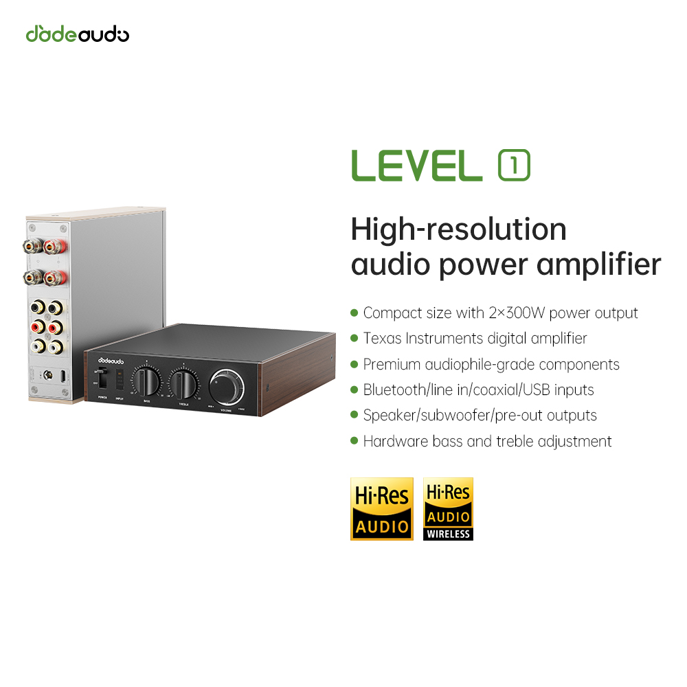 Home Cinema Heos - JadeAudio 레벨 1 데스크탑 HiFi 블루투스