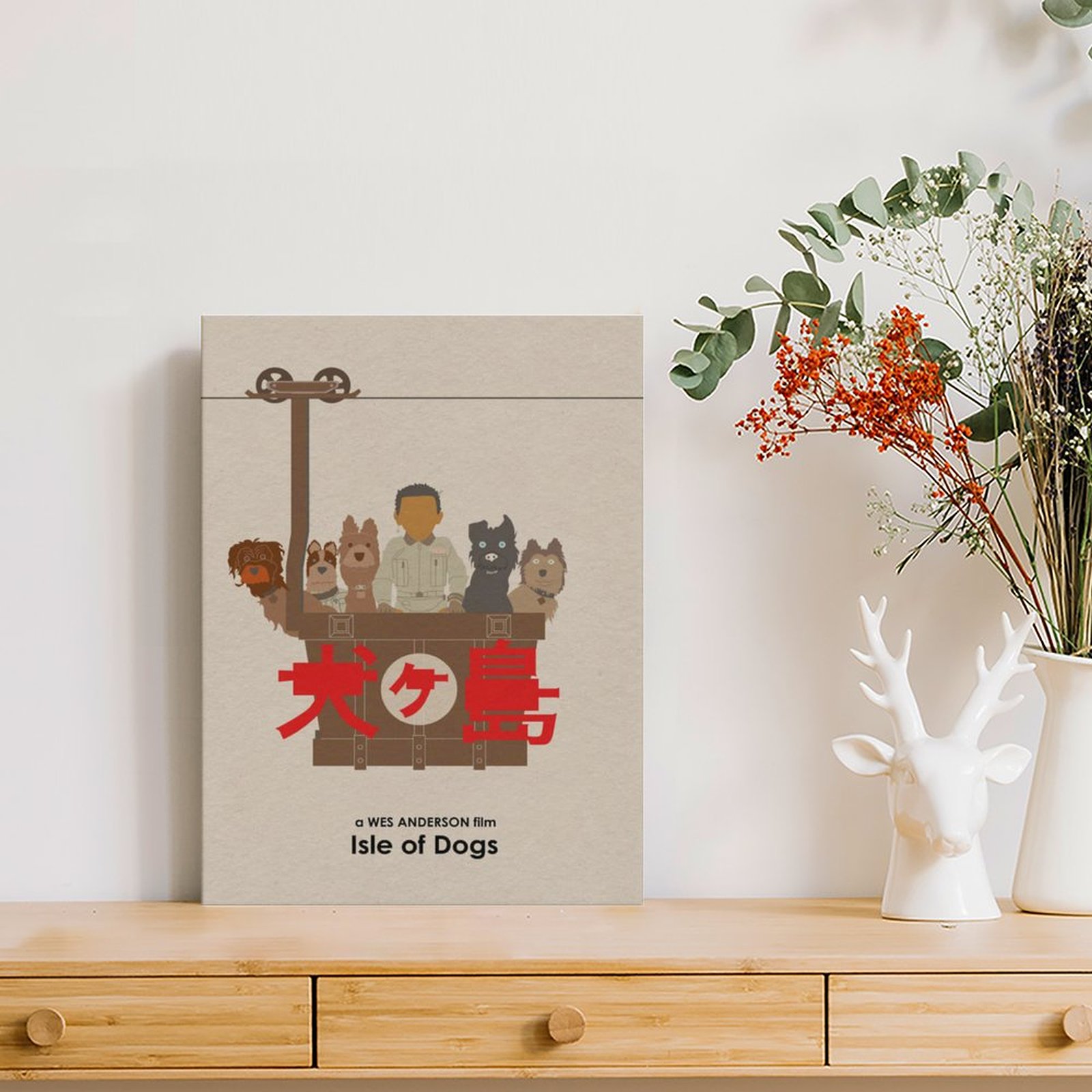 Wes Anderson Isle Of Dogs 영화 캔 - Home Cinema Usa 리뷰 및 가격