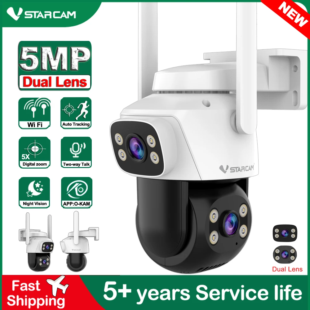 Vstarcam 5.0MP HD 듀얼 렌즈 Wifi P - Home Cinema Outdoor 리뷰 및 가격