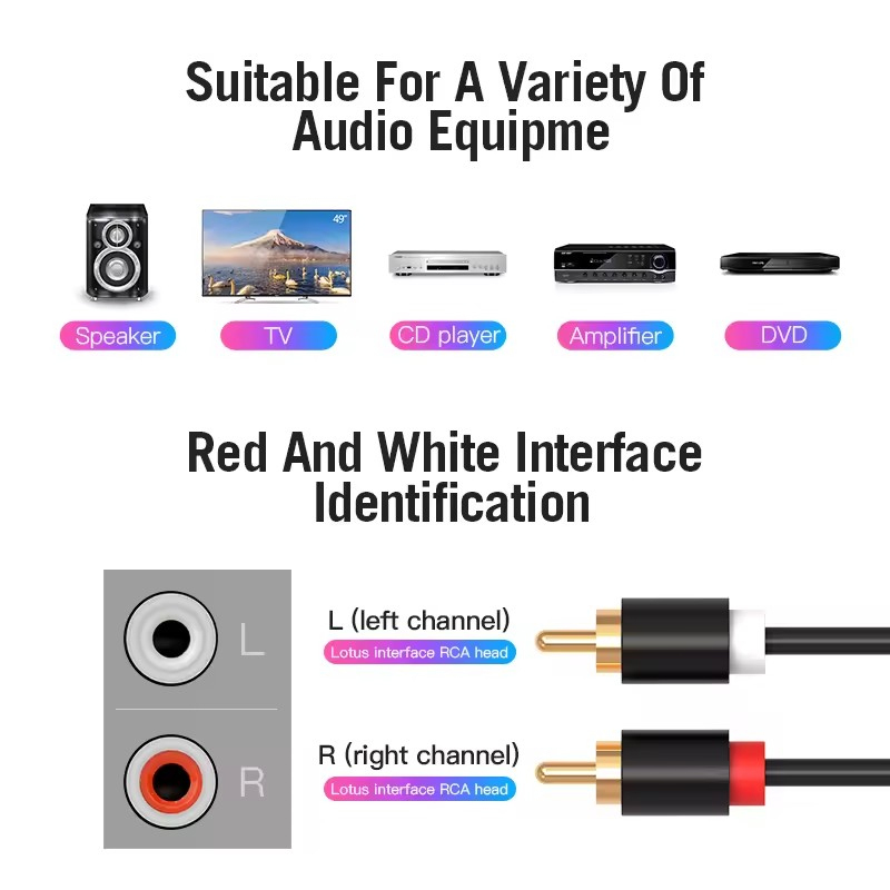 듀얼 RCA 케이블 HIFI 스테레오 2 RCA to  - Home Cinema Heos 리뷰 및 가격