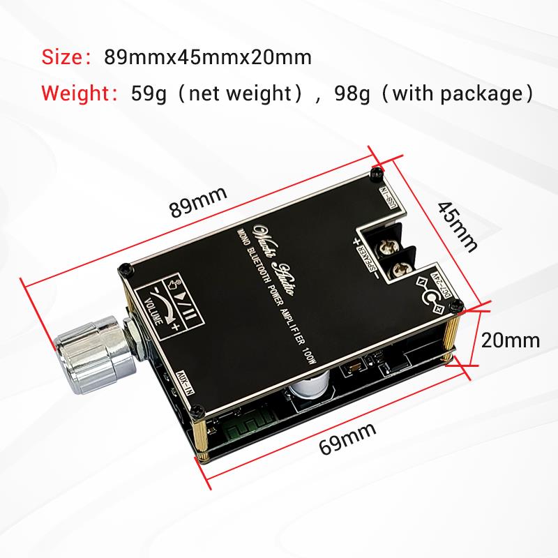블루투스 5.1 TPA3116 D2 모노 100W Bt - Home Cinema Heos 리뷰 및 가격