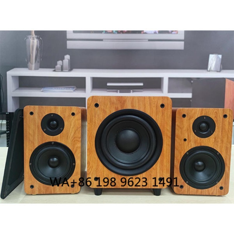 8인치 150W RMS 목재 파워 서브우퍼 스피커, 홈 - Home Cinema Usa 리뷰 및 가격