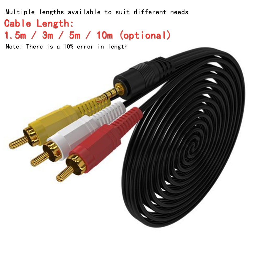 3.5mm ~ 3 RCA 오디오 비디오 케이블 TV 증 - Home Cinema Heos 리뷰 및 가격