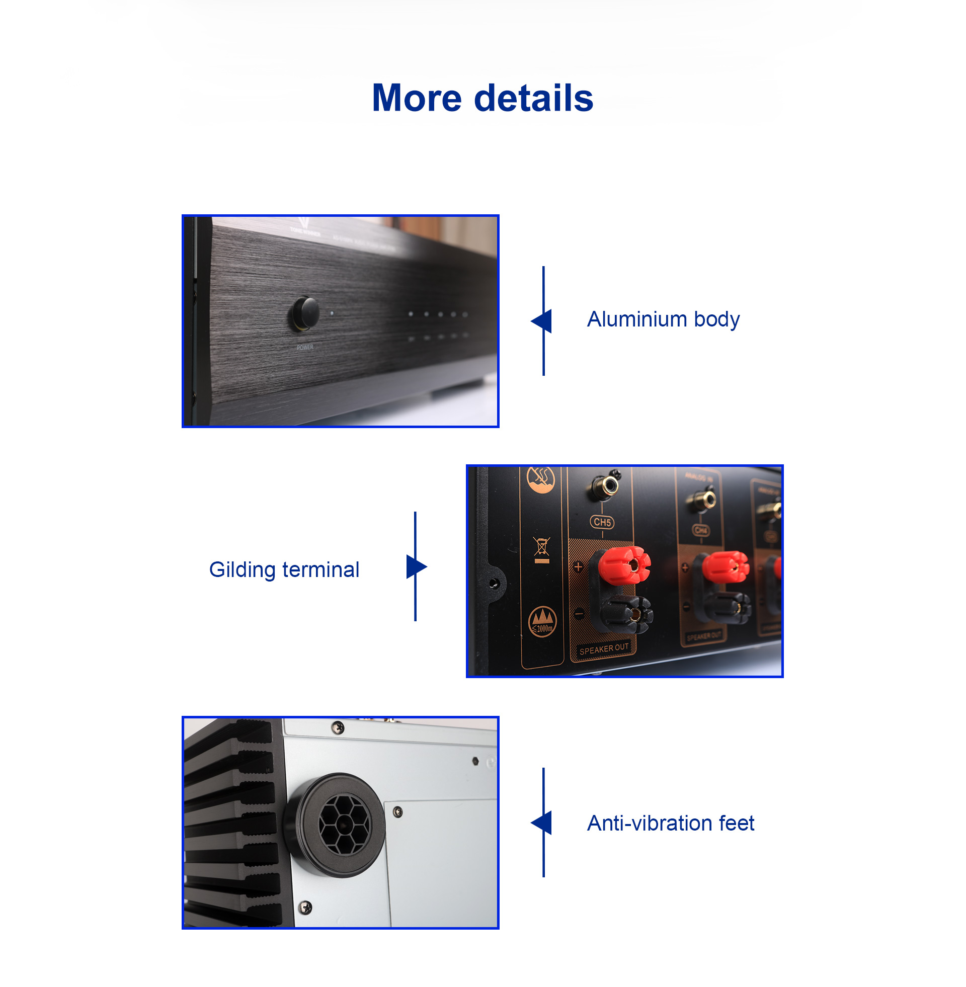 톤위너 고품질 AD-5100PA+ 100 X 5와트 A - Home Cinema Usa 리뷰 및 가격