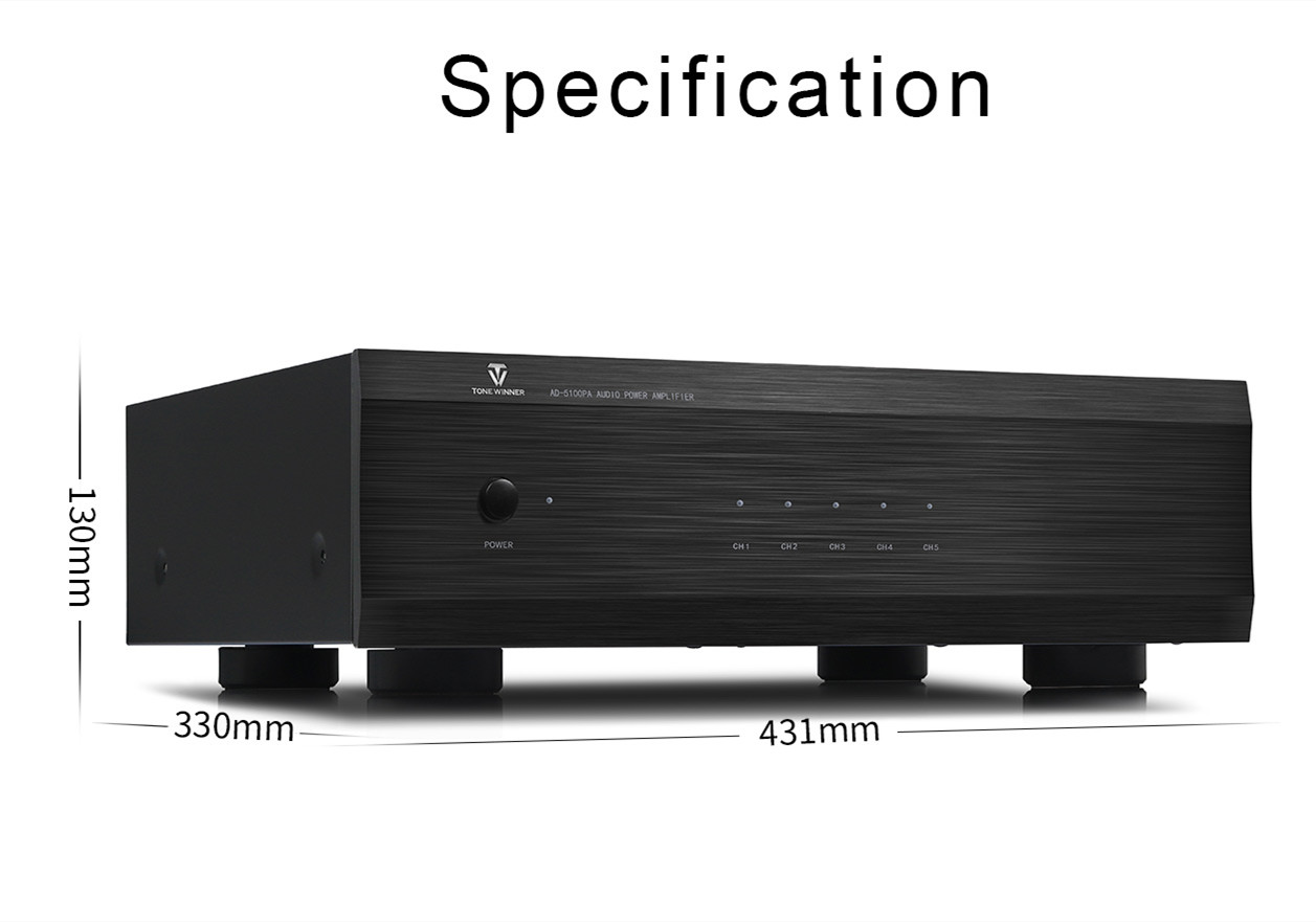 톤위너 고품질 AD-5100PA+ 100 X 5와트 A - Home Cinema Usa 리뷰 및 가격