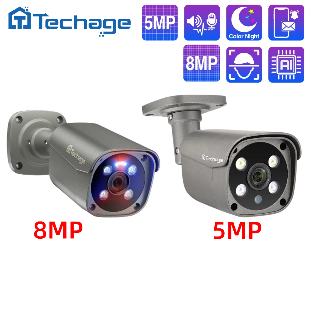 테카지 8MP 5MP 4MP POE 카메라 감시 H.2 - Home Cinema Outdoor 리뷰 및 가격